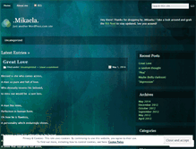 Tablet Screenshot of mikv754.wordpress.com