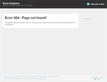 Tablet Screenshot of gavinf3660.wordpress.com