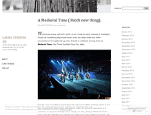 Tablet Screenshot of lauraturning30.wordpress.com