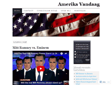 Tablet Screenshot of amerikavandaag.wordpress.com