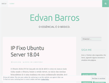 Tablet Screenshot of edvanbarros.wordpress.com