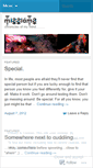 Mobile Screenshot of misslams.wordpress.com