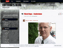 Tablet Screenshot of esttera.wordpress.com