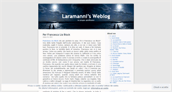 Desktop Screenshot of laramanni.wordpress.com