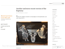 Tablet Screenshot of nightpaintings.wordpress.com