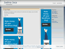 Tablet Screenshot of joelmajoca.wordpress.com