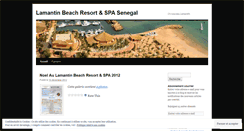 Desktop Screenshot of lamantinbeachsenegal.wordpress.com