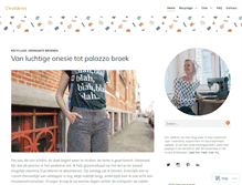 Tablet Screenshot of cleolidewij.wordpress.com