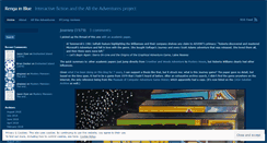 Desktop Screenshot of bluerenga.wordpress.com
