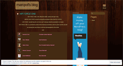 Desktop Screenshot of marcpot.wordpress.com