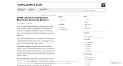 Desktop Screenshot of johnalfano.wordpress.com