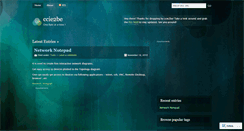 Desktop Screenshot of ccie2be.wordpress.com