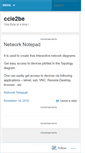 Mobile Screenshot of ccie2be.wordpress.com