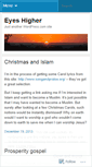 Mobile Screenshot of eyeshigher.wordpress.com