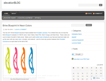 Tablet Screenshot of elevationlacrosse.wordpress.com