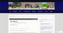 Desktop Screenshot of clubciclistamontanapalentina.wordpress.com