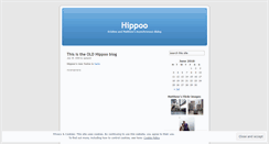 Desktop Screenshot of hippoo.wordpress.com