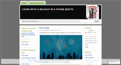 Desktop Screenshot of livingwithawildcatinaphonebooth.wordpress.com