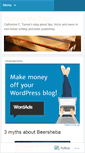Mobile Screenshot of catherinecturner.wordpress.com
