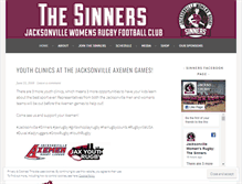 Tablet Screenshot of jacksonvillewomensrugby.wordpress.com