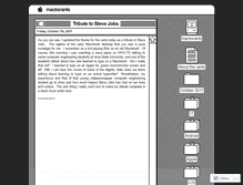 Tablet Screenshot of macksrants.wordpress.com