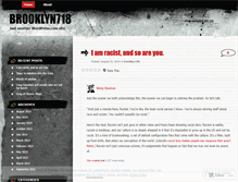 Tablet Screenshot of brooklyn718.wordpress.com