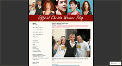 Desktop Screenshot of christawoomer.wordpress.com