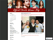 Tablet Screenshot of christawoomer.wordpress.com