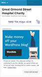 Mobile Screenshot of greatormondstreethospitalcharity.wordpress.com