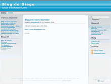 Tablet Screenshot of diegodeosti.wordpress.com