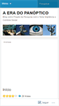 Mobile Screenshot of aeradopanoptico2011.wordpress.com