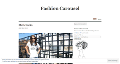 Desktop Screenshot of fashioncarousel.wordpress.com