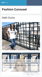 Mobile Screenshot of fashioncarousel.wordpress.com