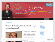 Tablet Screenshot of ilcontrovento.wordpress.com