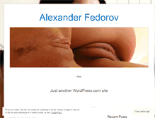 Tablet Screenshot of fedorovhd.wordpress.com