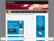 Tablet Screenshot of no2redzone.wordpress.com