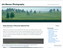 Tablet Screenshot of jimmesserphoto.wordpress.com