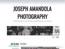 Tablet Screenshot of jamandola.wordpress.com