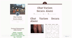 Desktop Screenshot of obatvarisessecaraalami.wordpress.com