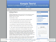 Tablet Screenshot of komploteorisi.wordpress.com