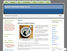 Tablet Screenshot of blackpeppercorns.wordpress.com