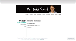 Desktop Screenshot of mrjakescott.wordpress.com