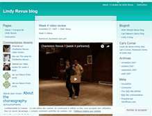 Tablet Screenshot of lindyrevue.wordpress.com