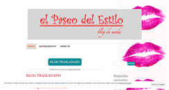 Desktop Screenshot of elpaseodelestilo.wordpress.com