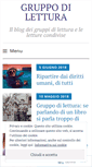 Mobile Screenshot of gruppodilettura.wordpress.com