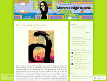 Tablet Screenshot of mientrashagolapica.wordpress.com