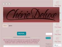 Tablet Screenshot of cheriedeluxefashion.wordpress.com