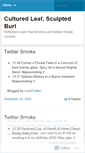 Mobile Screenshot of leafandburl.wordpress.com