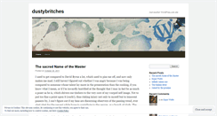 Desktop Screenshot of dustybritches.wordpress.com