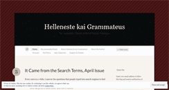 Desktop Screenshot of helleneste.wordpress.com